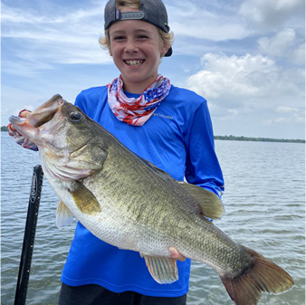 Boy Holding Fish
