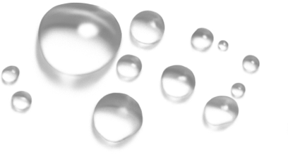 Footer Water Droplets Top
